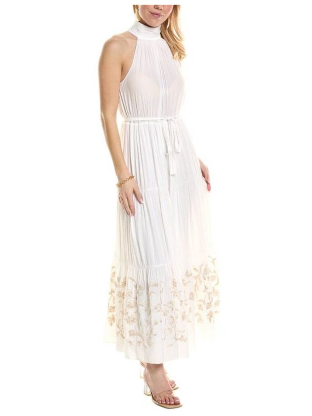 Ramy Brook Kahlil Maxi Dress in Ivory